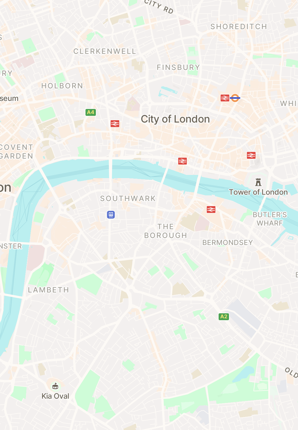 Map of London